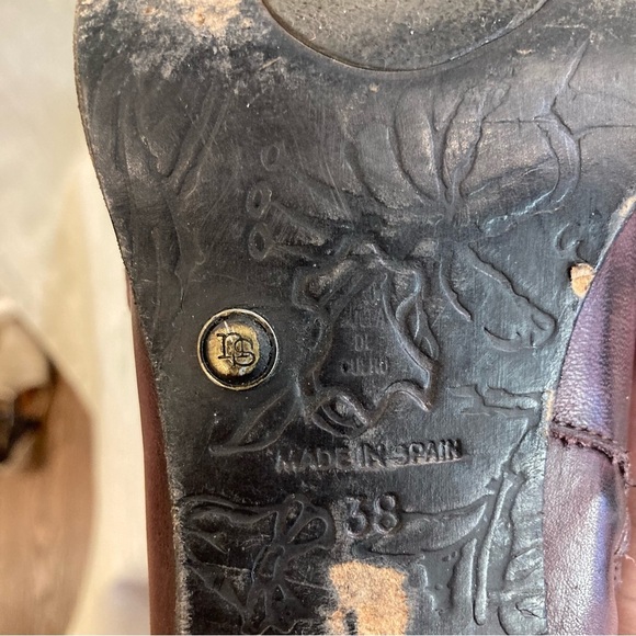 NEOSENS Sz 38  Rococo Steampunk Style Funky Heels Buckles Zipper Side Booties - Picture 9 of 12